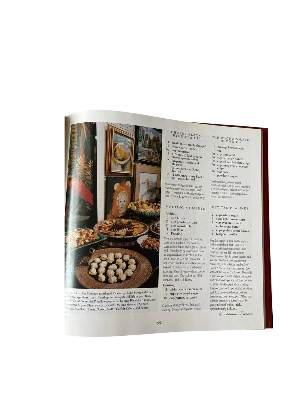 “Ambrosia: A Deep South Mixture of Homes Recipes & History” Jr Auxiliary 1997